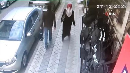 Esnaf dükkan önünde pusuya yattı, hırsızı böyle kovaladı