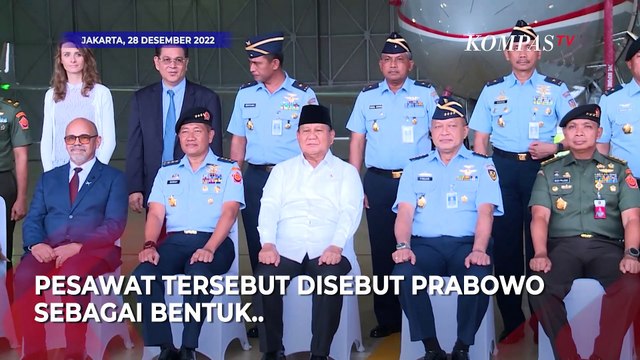 Menhan Terima Pesawat Buatan Perancis untuk TNI AU: Kita Perlu Angkatan Udara yang Kuat!