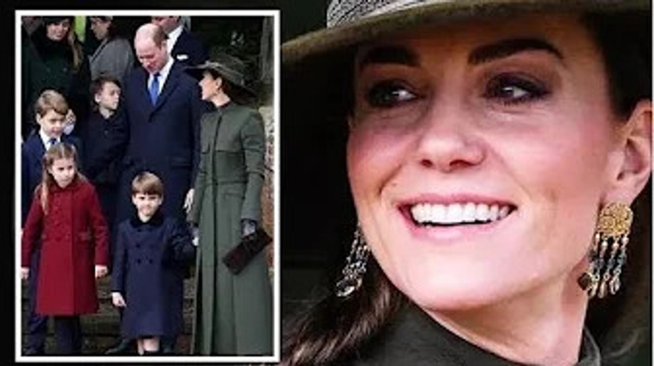 Kate informe les fans des cadeaux de Noël de George, Charlotte et Louis alors que Wills plaisante: "