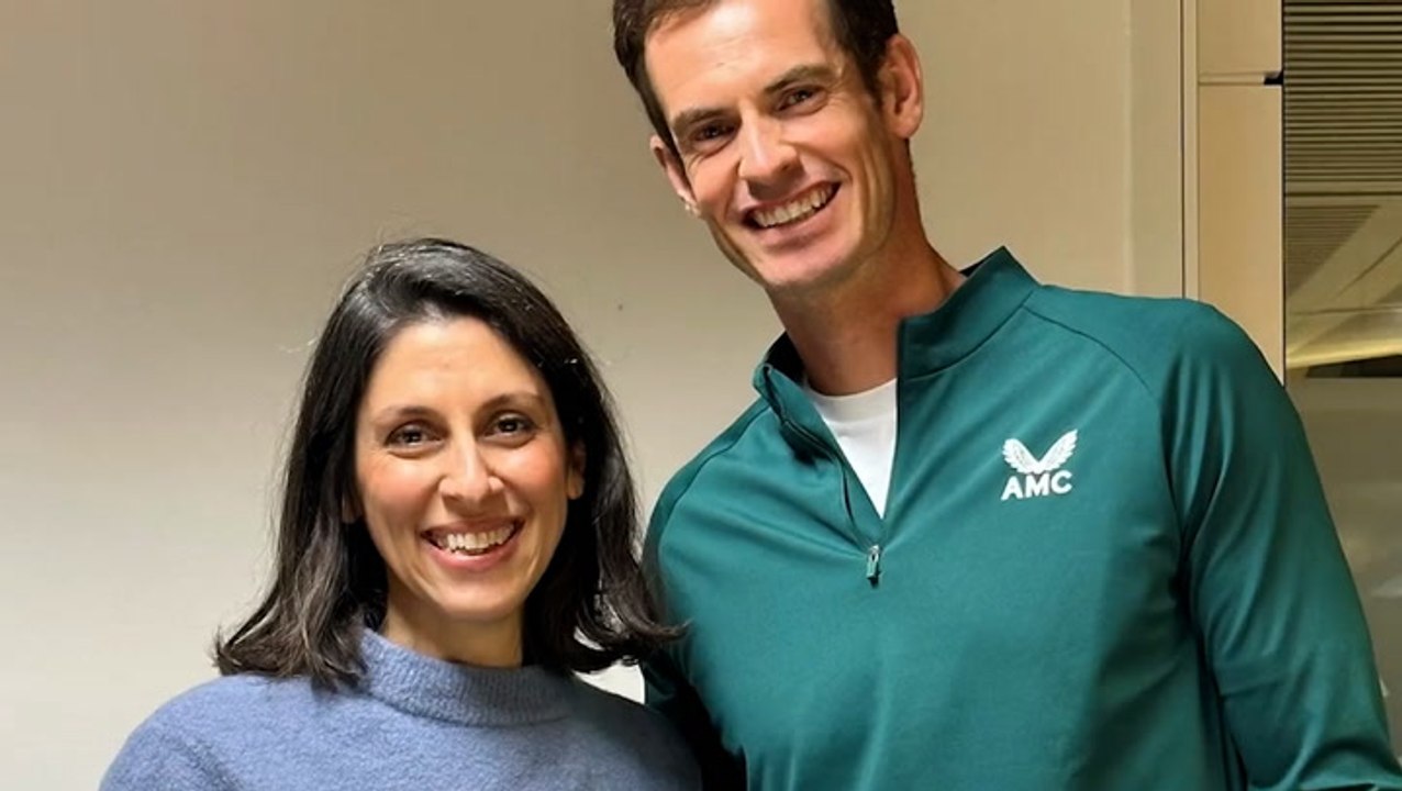 Andy Murray’s moving reaction to Nazanin Zaghari-Ratcliffe watching 2016 Wimbledon win from prison