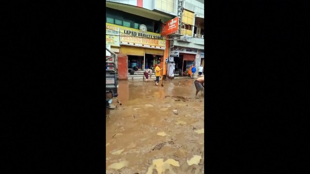 Balanço de inundações nas Filipinas sobe para 25 mortes