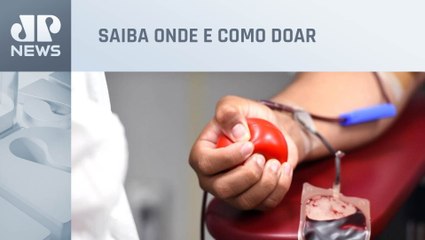 下载视频: Bancos de sangue de SP têm estoques baixos e precisam de doações