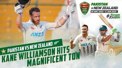 Kane Williamson Hits Magnificent Ton | Pakistan vs New Zealand | 1st Test Day 3 | PCB | MZ2L