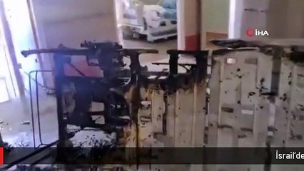 İsrail'de hastanede yangın: 1 ölü