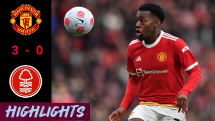 Man Utd 3-0 Nottingham Forest | Highlights