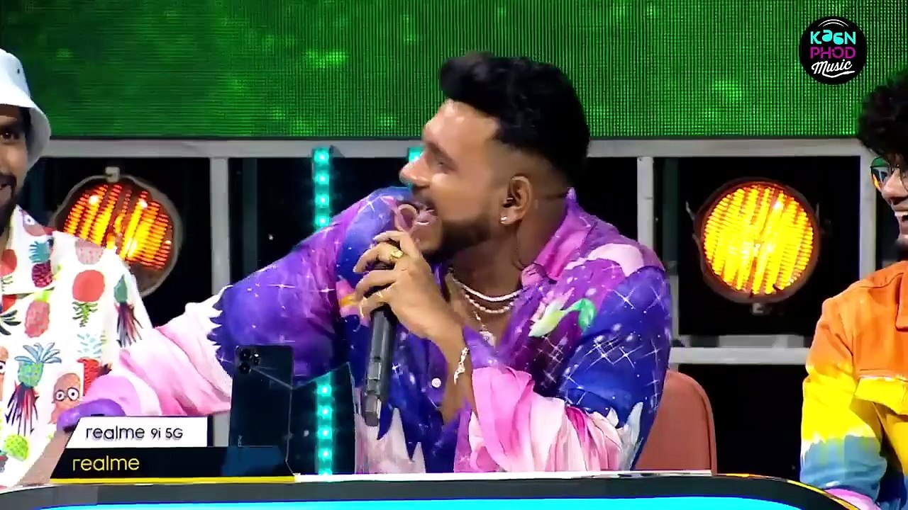 कुछ भरा बैठा है क्या तू_--  Badshah_s reaction to _ Gang Aale Munde_ by Paradox_ _ Judges Speak