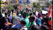 MP Komatireddy Venkat Reddy Support Pharma City Land Expats Protest In Ibrahimpatnam _ V6 News
