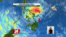 LPA, namataan sa layong 210km silangan ng Surigao City; may posibilidad pa ring maging bagyo, ayon sa PAGASA | 24 Oras