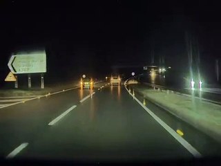 A car driving in the wrong direction on the A303 on Boxing Day has been caught on camera