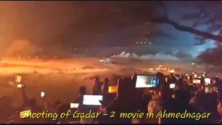 Gadar 2 movie shooting in Ahmednagar Maharashtra | Gadar 2 shooting movie in Maharashtra |