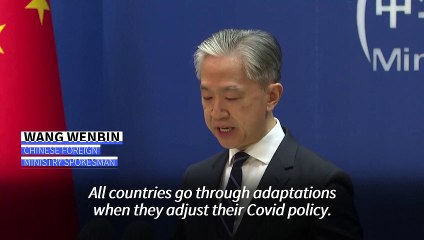 China says epidemic situation 'predictable and under control'