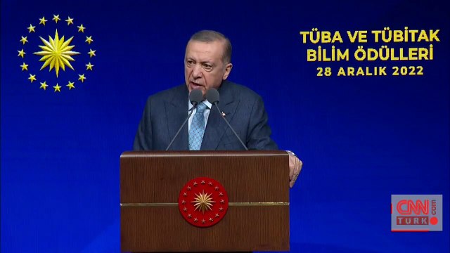 SON DAKİKA: TÜBİTAK ve TÜBA Ödülleri... Erdoğan: Beyin göçünü tersine çeviriyoruz