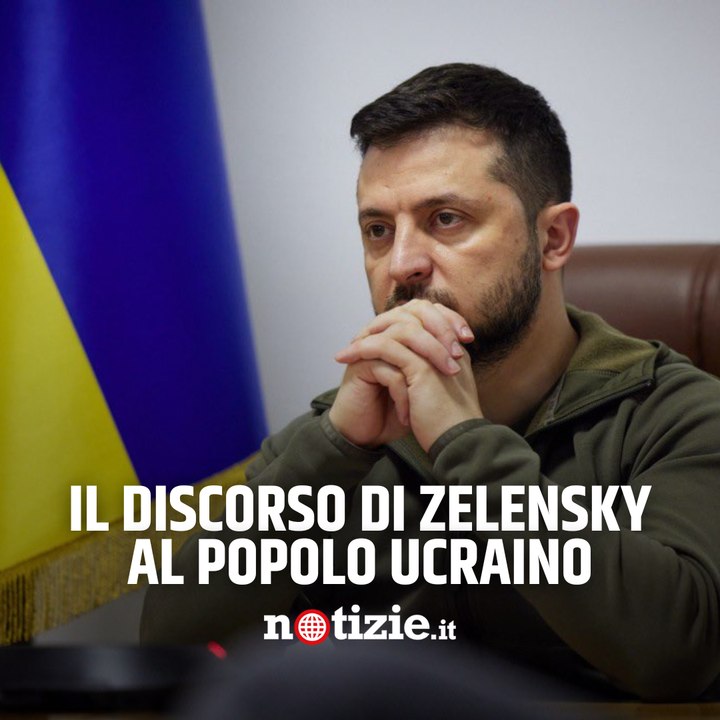 Il discorso di Zelensky al popolo ucraino: "L’Ucraina sta preparando le forze di difesa per il prossimo anno"
