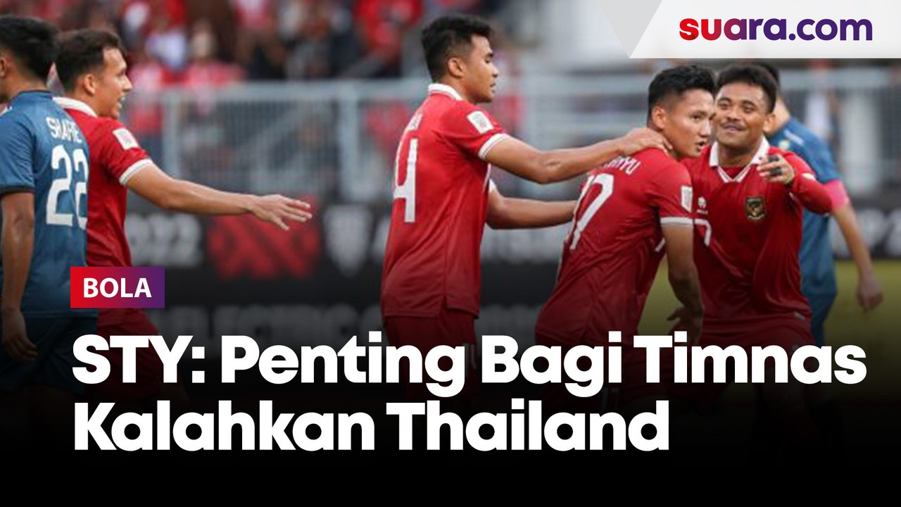 Shin Tae-yong: Penting Bagi Timnas Indonesia Kalahkan Thailand