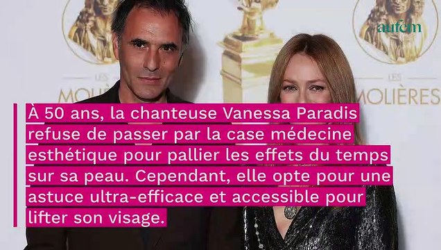 Vanessa paradis, son astuce anti-âge à prix mini est ultra-efficace pour lisser les traits