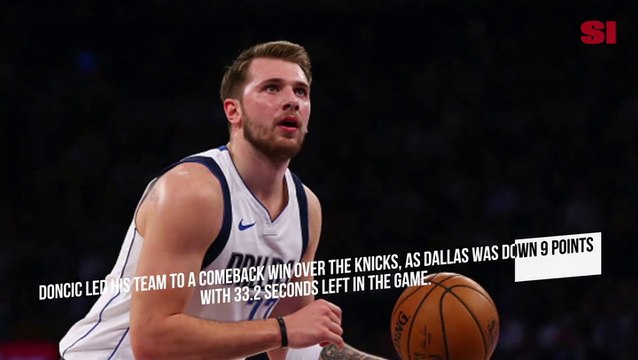 Luka Doncic Records Historic 60-Point Triple Double