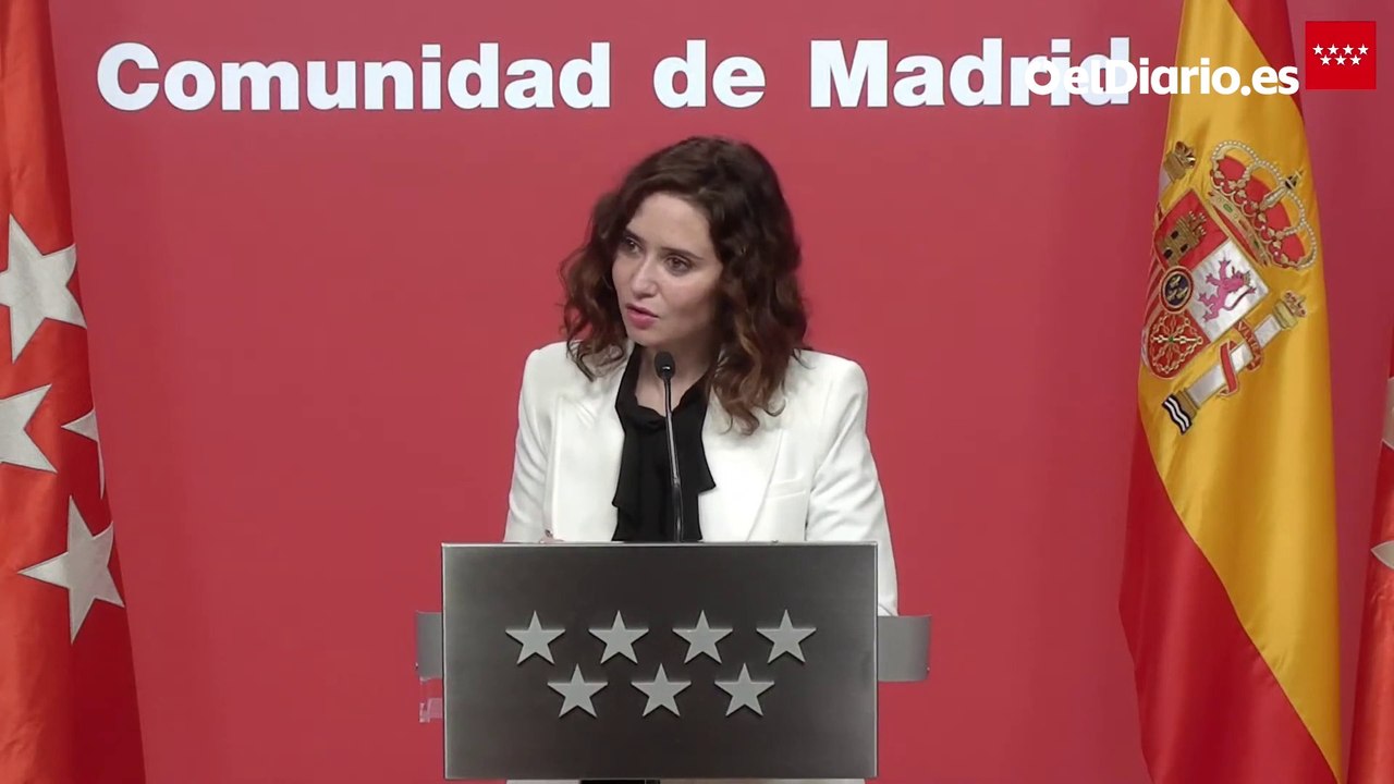 Ayuso arremete contra Vox por tumbar sus presupuestos y los compara con Bildu y ERC: "Los peores socios de Sánchez han estado a la altura"