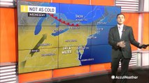 Temperatures rebound across the East