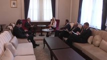 SARAYBOSNA - Bosna Hersekli Sırp lider Cvijanovic, Türkiye'nin Saraybosna Büyükelçisi'ni kabul etti