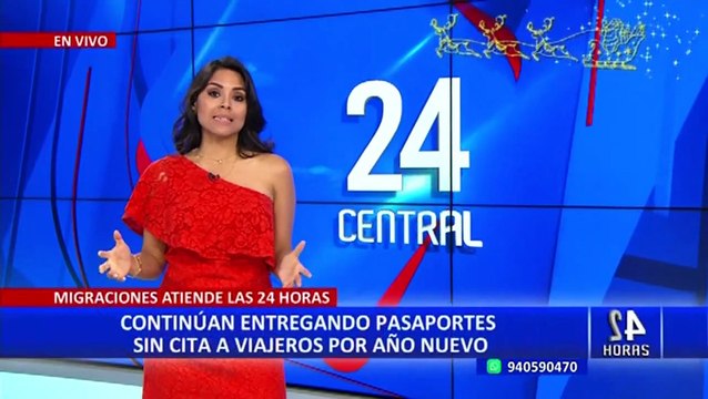 ¡Atención 24 horas! Migraciones continúa entrega de pasaportes sin cita a viajeros por Año Nuevo