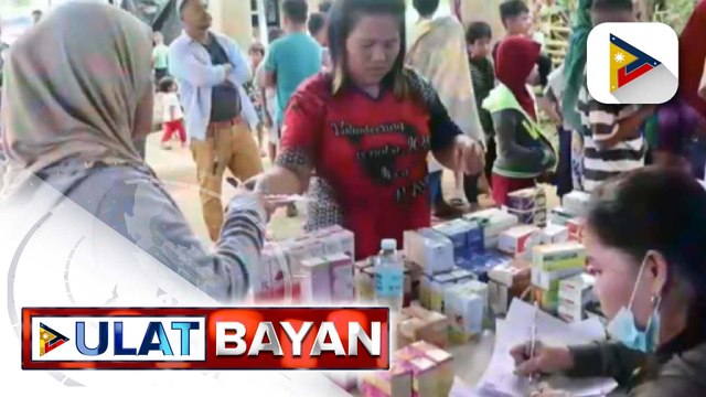 Rotary districts 3870 at 3830, nagsagawa ng health caravan sa Sagonsongan Transitory Shelter