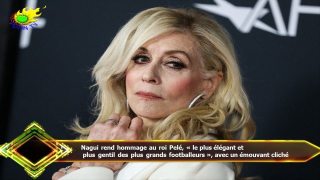 Nagui rend hommage au roi Pelé, « le plus élégant et plus gentil des plus grands footballeurs », av