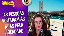 ATOS PRÓ-BOLSONARO SÃO MOVIDOS PELA FORÇA DO ÓDIO DA CENSURA NAS REDES SOCIAIS?_Karina Kufa comenta