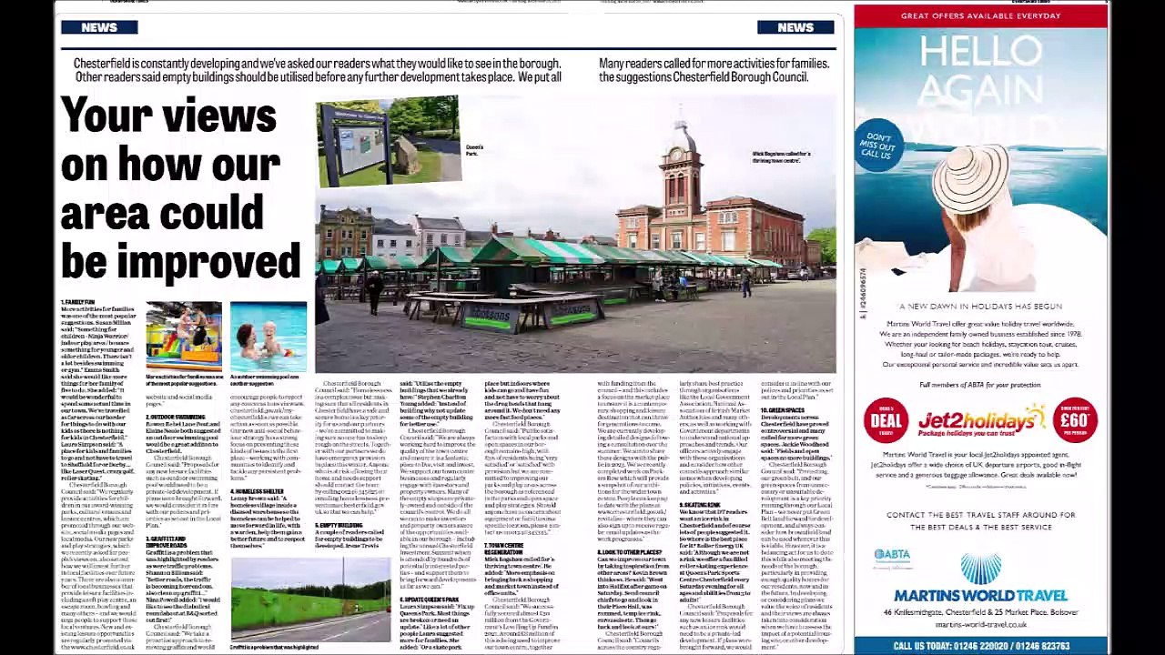 Inside this weeks Derbyshire Times 28th December