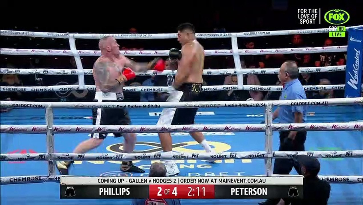 George Peterson vs Gary Phillips (23-11-2022) Full Fight - video ...