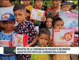 Misión Alimentación entregó combos proteicos y juguetes en la comunidad Maisanta de Portuguesa