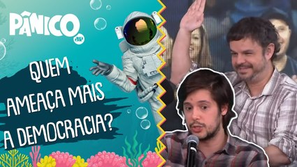 Joel Pinheiro sobre Adrilles Jorge: 'ELE JÁ DEFENDEU O GOLPE ABERTAMENTE NO MORNING'