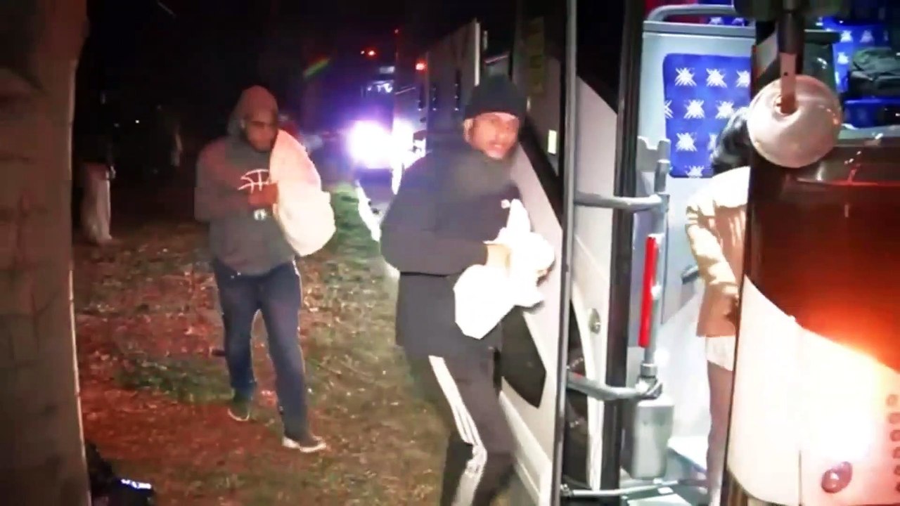 On Christmas Eve, migrants were dropped off outside the vice president's house in Washington.