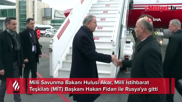 Şam ile 11 yıl sonra ilk temas! Bakan Akar Suriye Savunma Bakanı ile görüştü