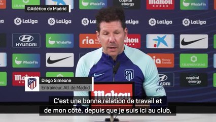 Atlético - Simeone sur le cas Joao Félix : "J'ai toujours cherché le meilleur pour le club"