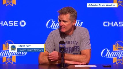 Warriors - Kerr : “Kuminga a été brillant”
