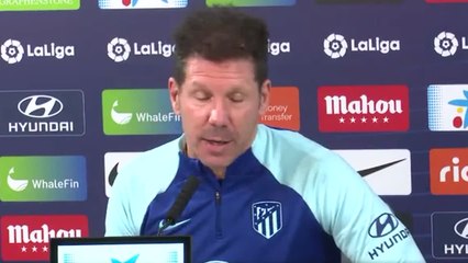 Simeone: “El entrenador es el que está fallando más”