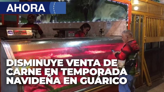 Asociación de Carniceros da balance de la venta de carne en Guárico - 28Dic @VPItv
