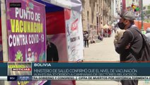 Ministerio de Salud de Bolivia lanza una nueva campaña de vacunación contra la COVID-19