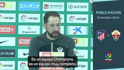 Machín: "Con picadores, el Atlético será nuestra primera corrida"
