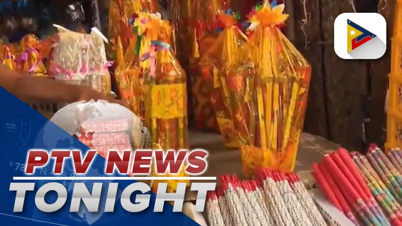Vendors in Divisoria opt to sell sparklers instead of firecrackers for safer New Year's Eve celebration