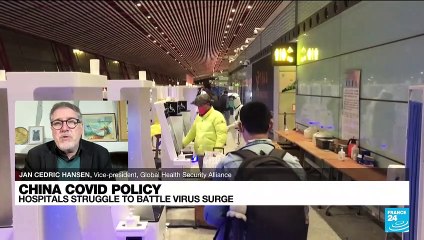Covid-19 in China: Hospitals struggle to battle virus surge