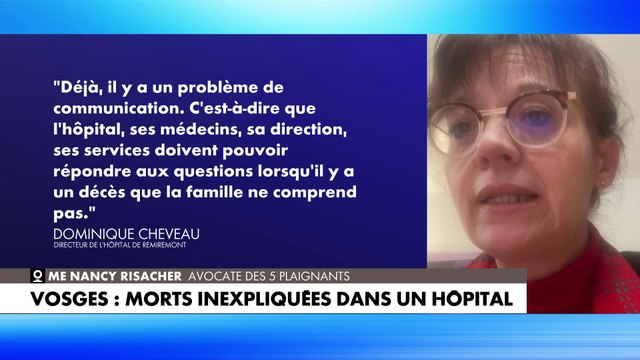 Maître Nancy Risacher : «Nous sommes légitimement amenés à déposer ces plaintes»