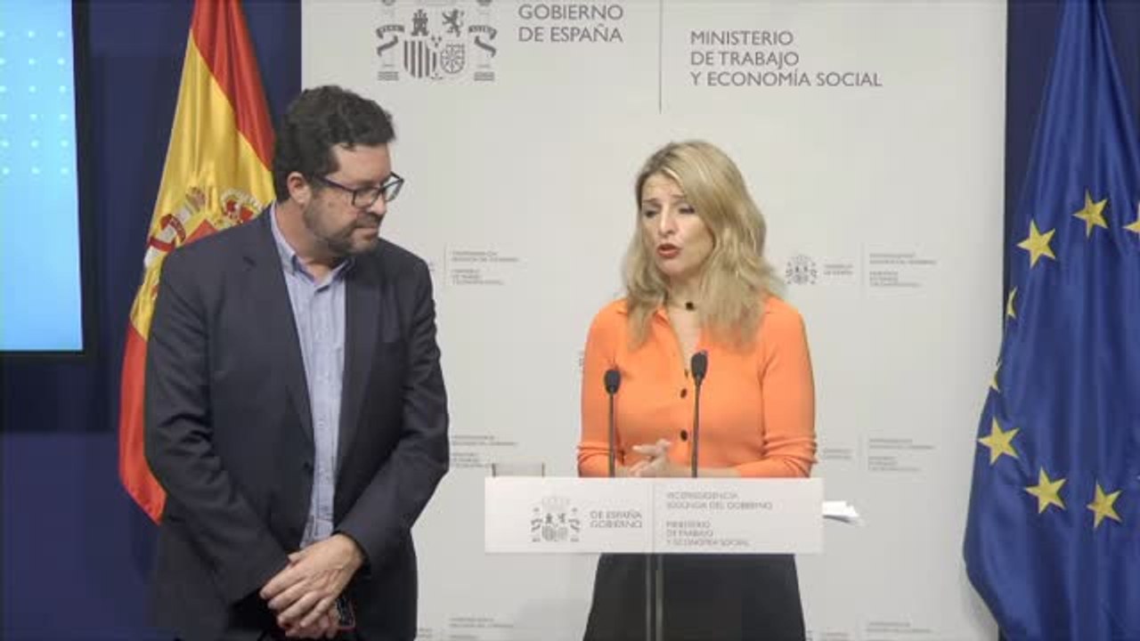 Yolanda Díaz, crítica  la rebaja del IVA a algunos alimentos: "No es la medida que creemos que pueda ayudar