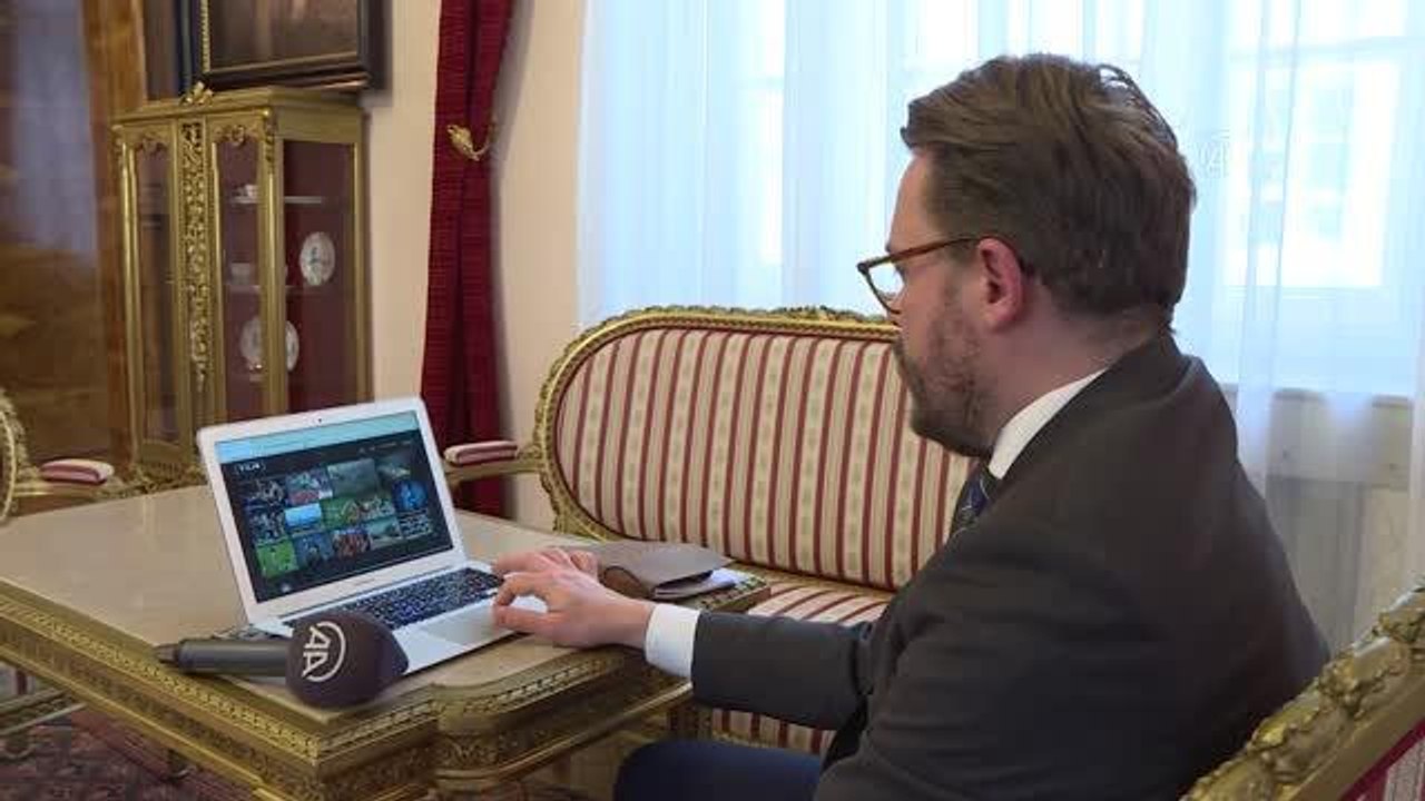 Polonya'nın Ankara Büyükelçiliği Maslahatgüzarı Sadowski, AA'nın "Yılın Fotoğrafları" oylamasına katıldı