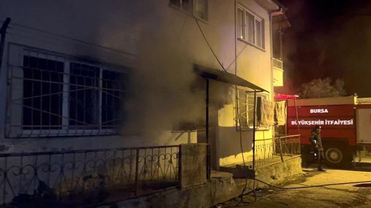 İznik'te korkutan yangın