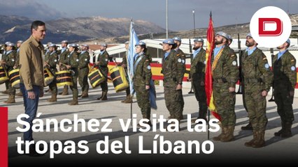 Sánchez justifica en Líbano el incremento del gasto en defensa y carga contra Putin