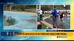 Chorrillos: retiran agua de pileta para que bañistas de Agua Dulce no la usen como piscina