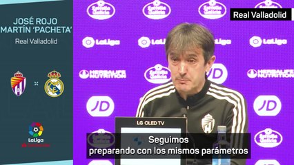 Pacheta: "Preparamos el partido ante el Real Madrid igual que cualquier otro"