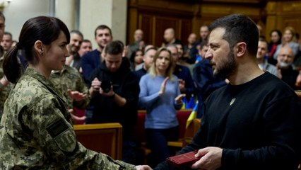 Zelenski: "Ucrania se ha convertido en uno de los líderes mundiales"