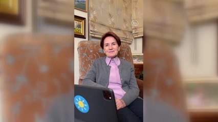 İYİ Parti Genel Başkanı Akşener'den gençlere mesaj